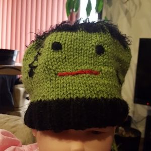 Frankenstein Knit Hat.